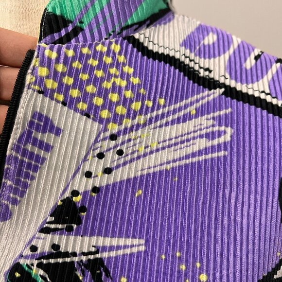 Jamie Sadock Retro 80s Vibe Abstract Sleeveless Top Sz XL - Picture 3 of 10